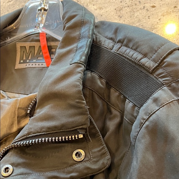 Andrew Marc Men's Black Bomber Jacket M - Picture 10 of 12